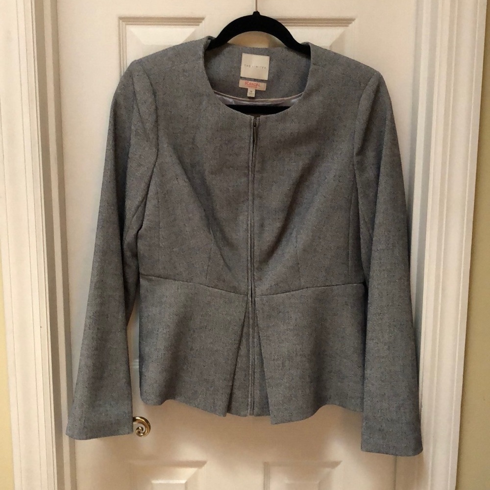 Limited scandal collection peplum blazer